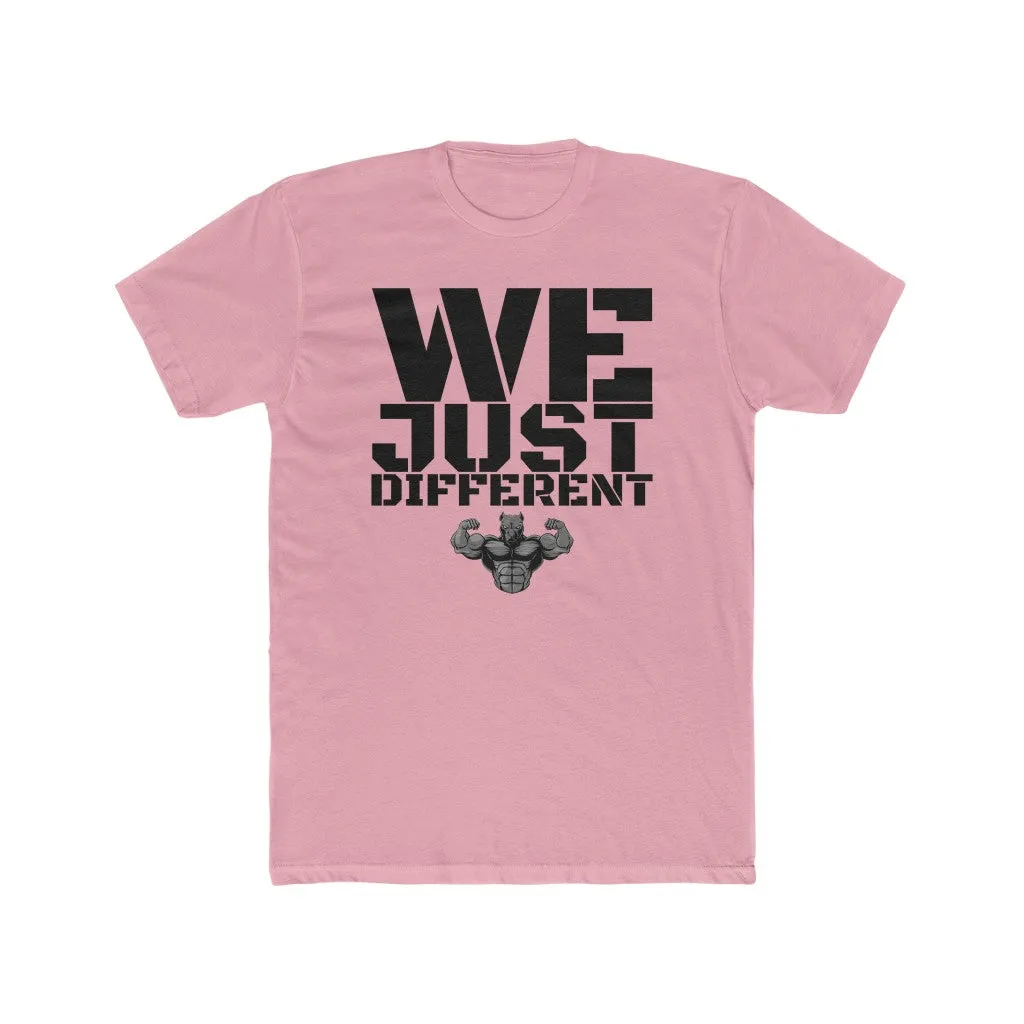 "We Just Different" Men's Workout Tee