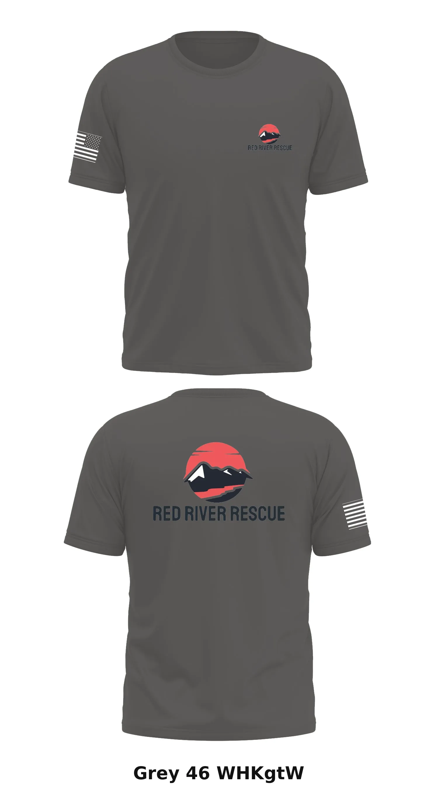 Red River Rescue Store 1 Core Men's SS Performance Tee - WHKgtW