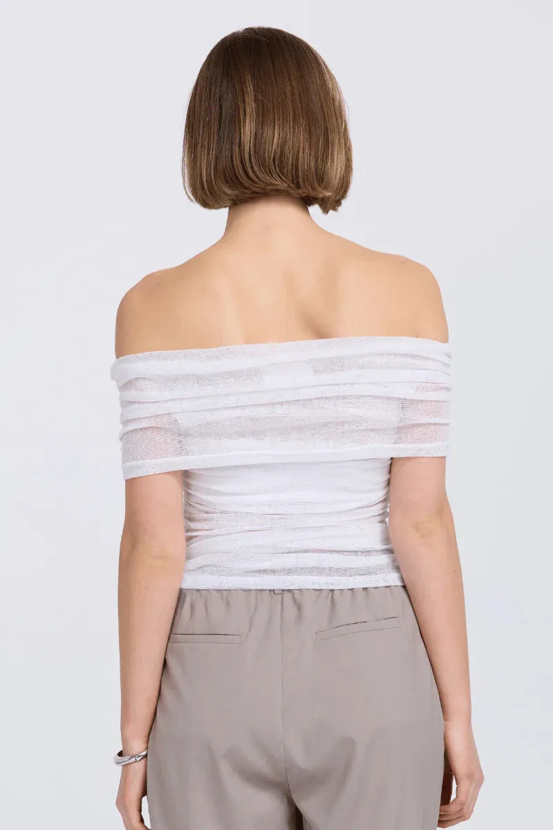 RISE MESH SLEEVELESS TOP