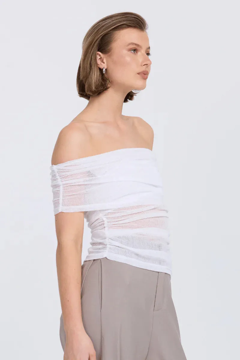 RISE MESH SLEEVELESS TOP