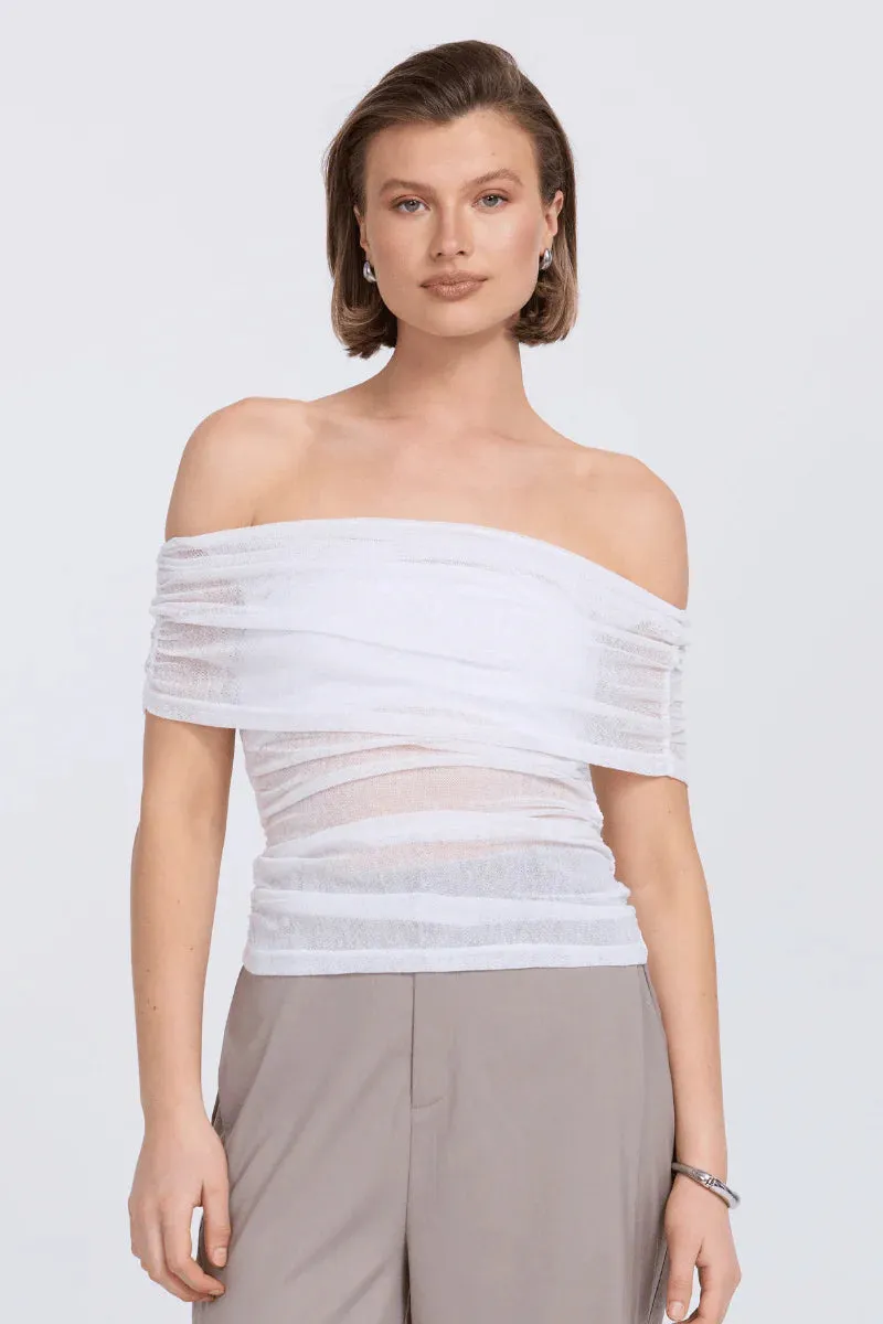 RISE MESH SLEEVELESS TOP