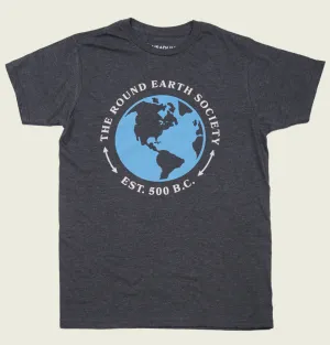 ROUND EARTH SOCIETY Unisex t-shirt