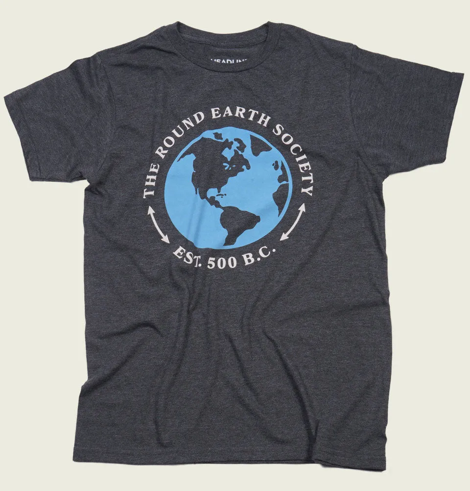 ROUND EARTH SOCIETY Unisex t-shirt
