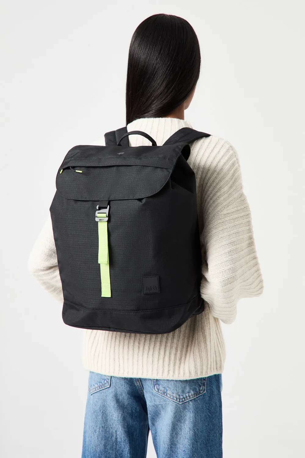 Scout Backpack Black Lime Vandra