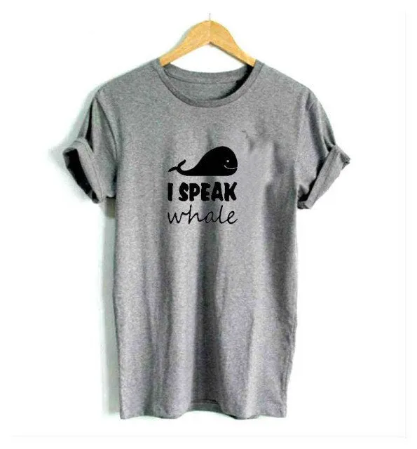 Scuba diving T-Shirt for Women | I speak Whale