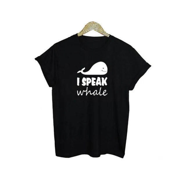 Scuba diving T-Shirt for Women | I speak Whale