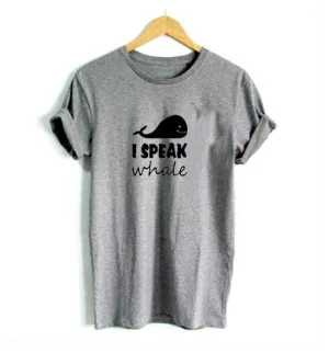 Scuba diving T-Shirt for Women | I speak Whale