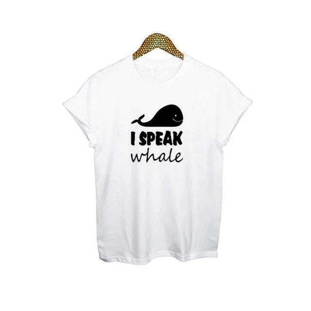 Scuba diving T-Shirt for Women | I speak Whale