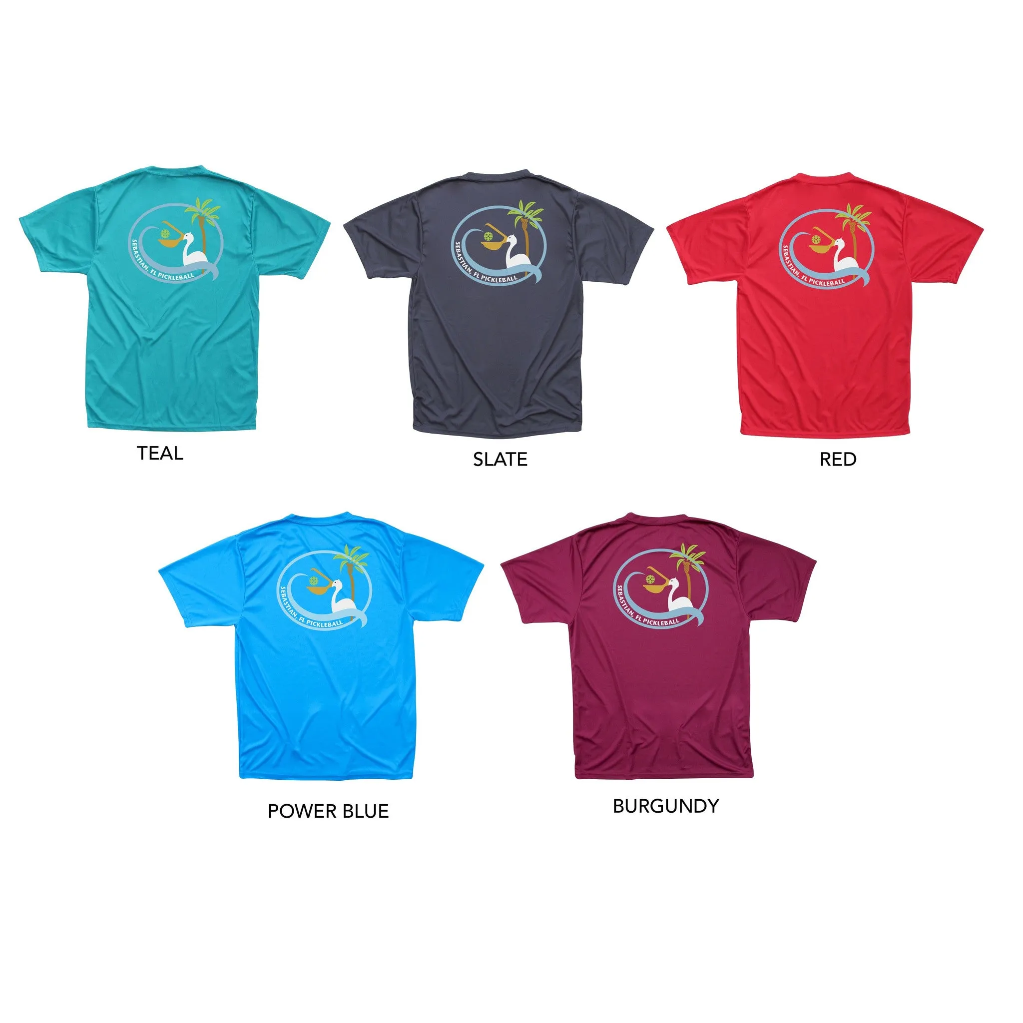 Sebastian, FL Men's Pickleball Club T-Shirt - Performance Dri-Fit