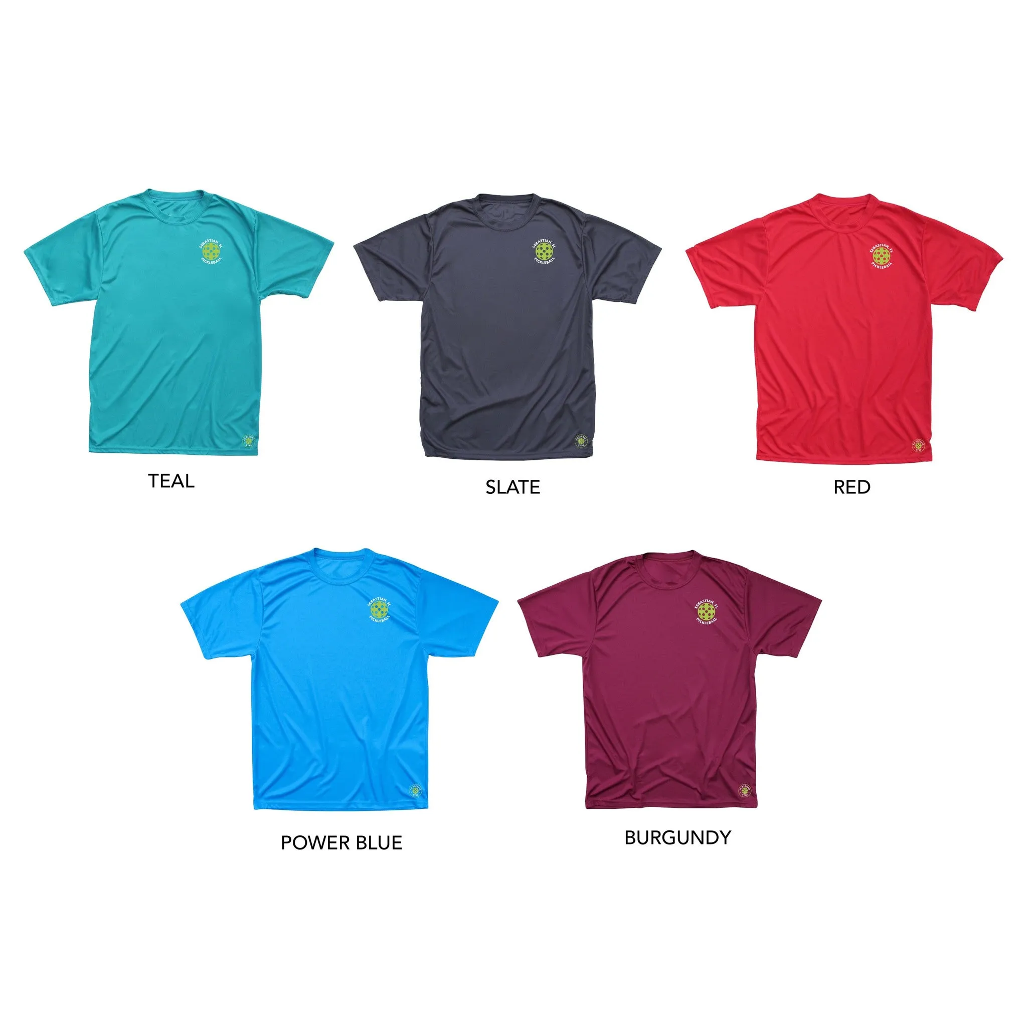 Sebastian, FL Men's Pickleball Club T-Shirt - Performance Dri-Fit