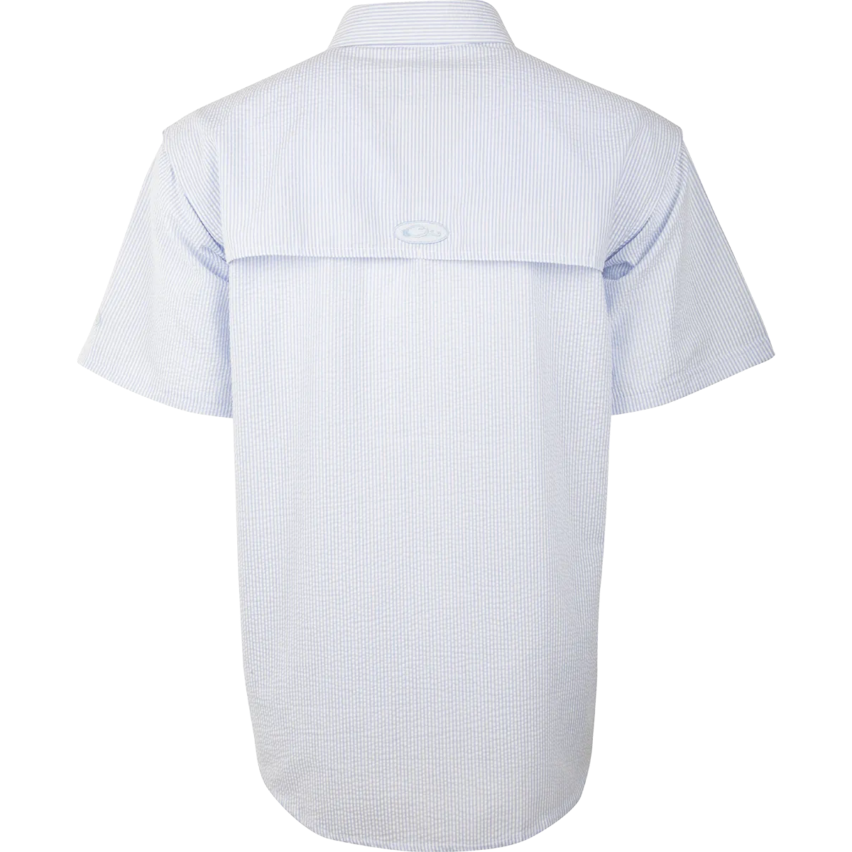 Seersucker Wingshooter's Shirt S/S - Blue