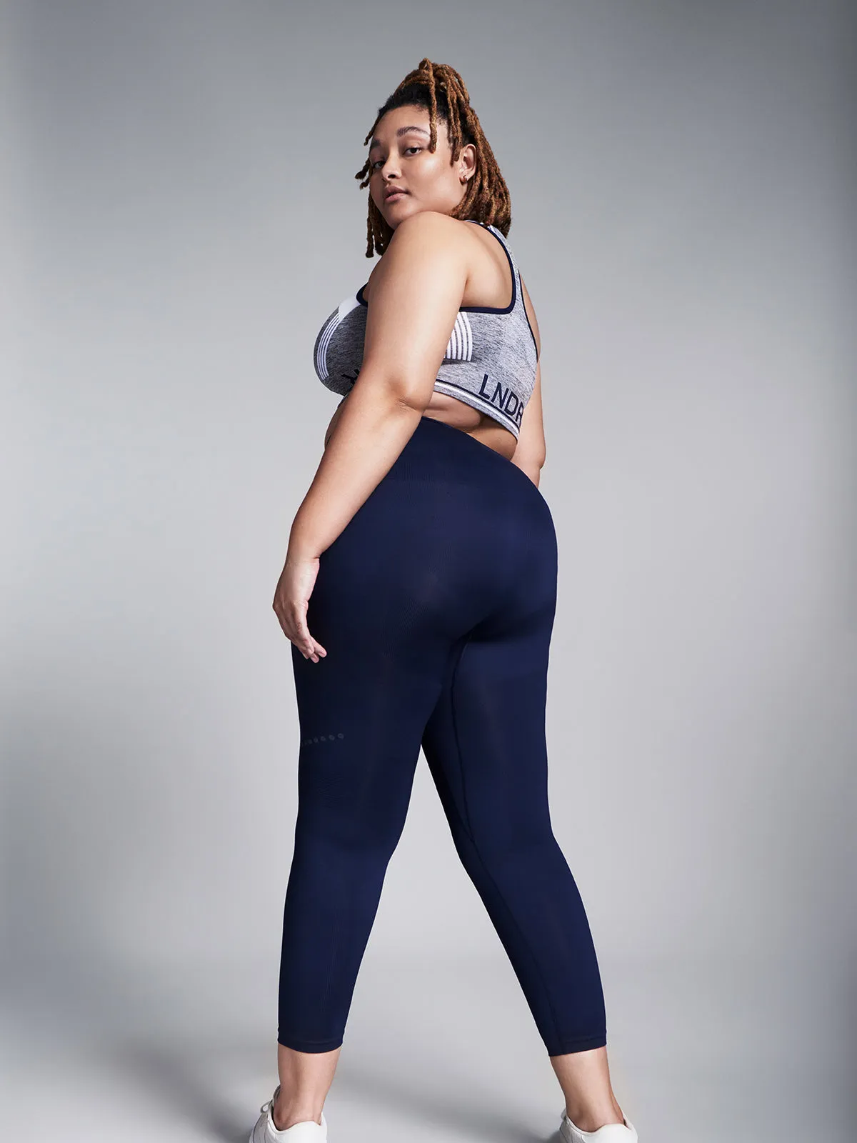 SET: SUPER SCULPT 7/8 Grey-Navy