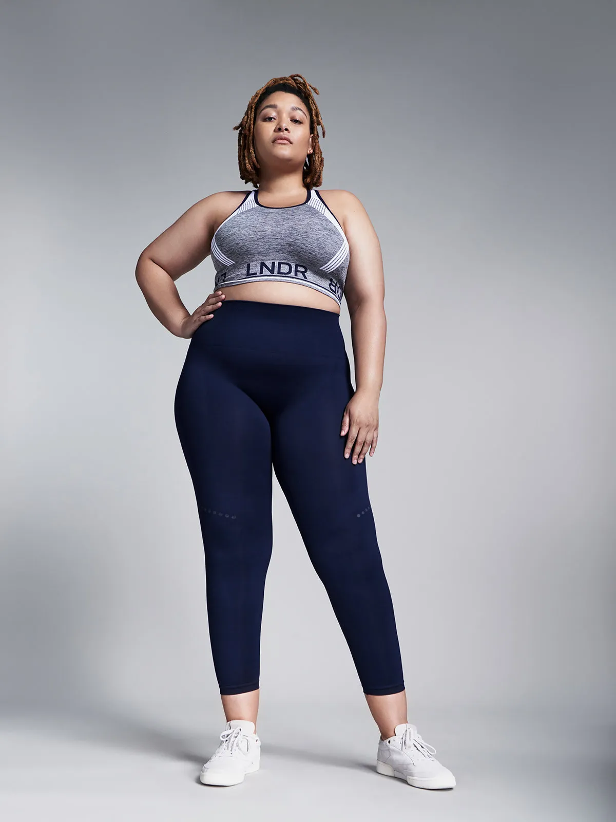SET: SUPER SCULPT 7/8 Grey-Navy
