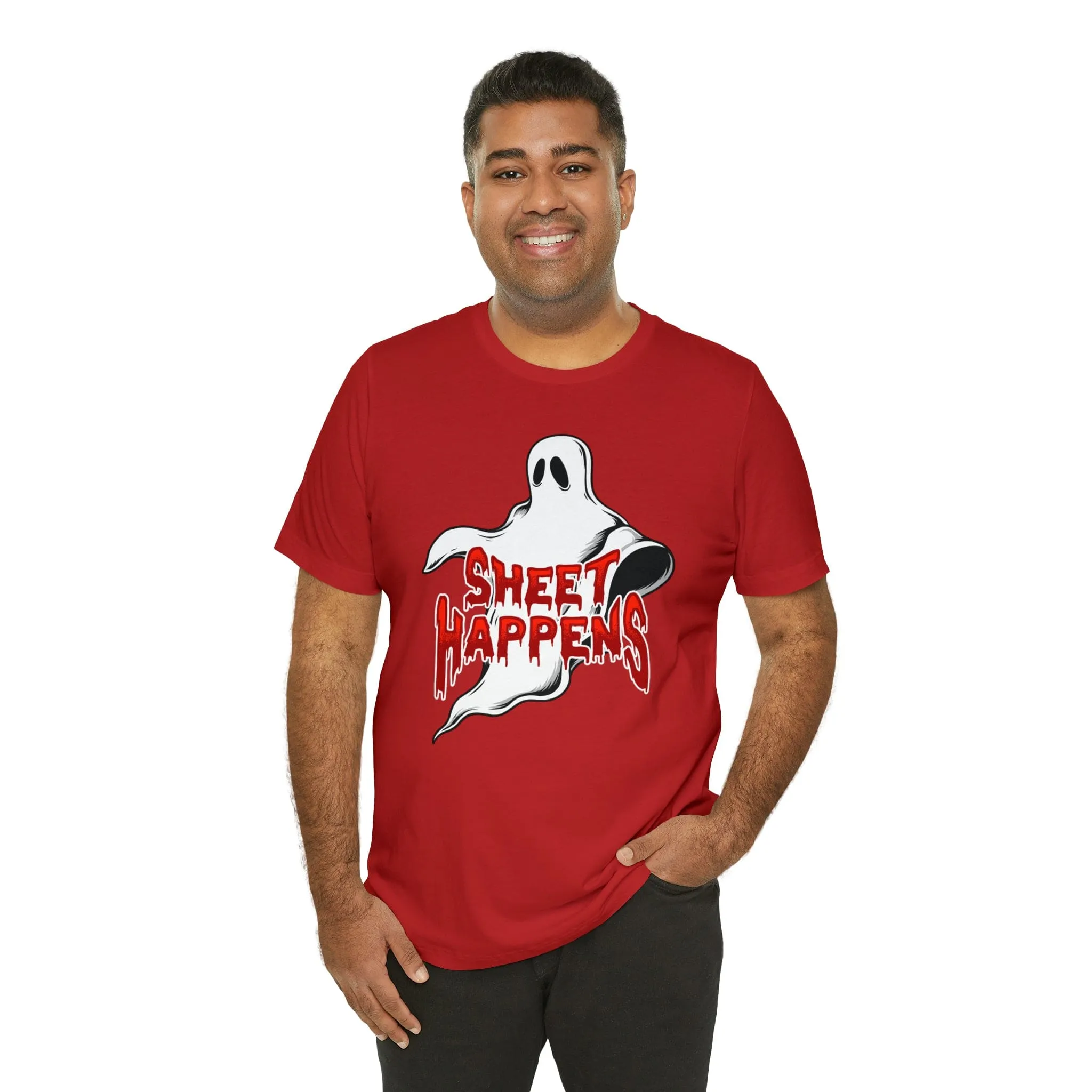 SHEET HAPPENS Jersey T-shirt