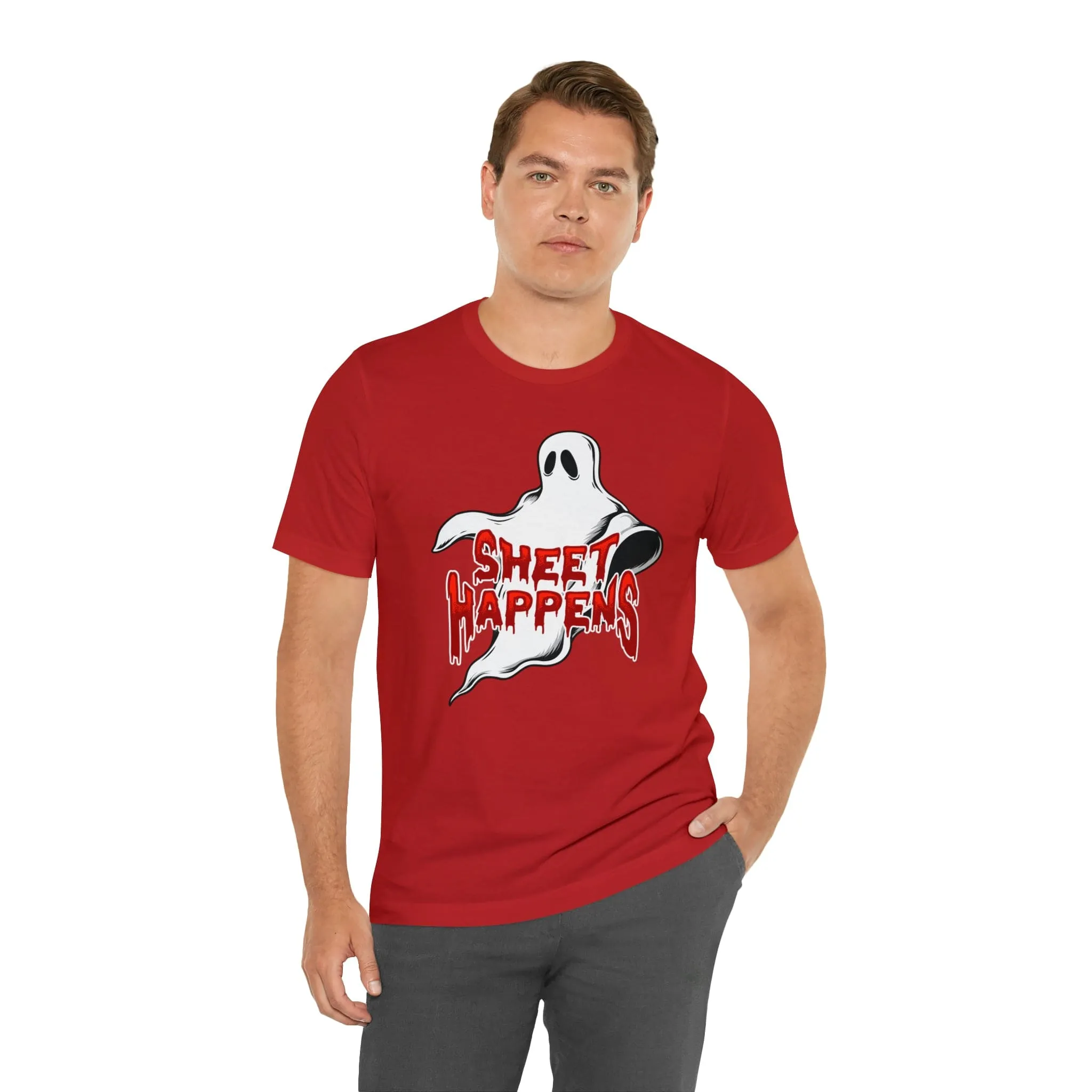 SHEET HAPPENS Jersey T-shirt
