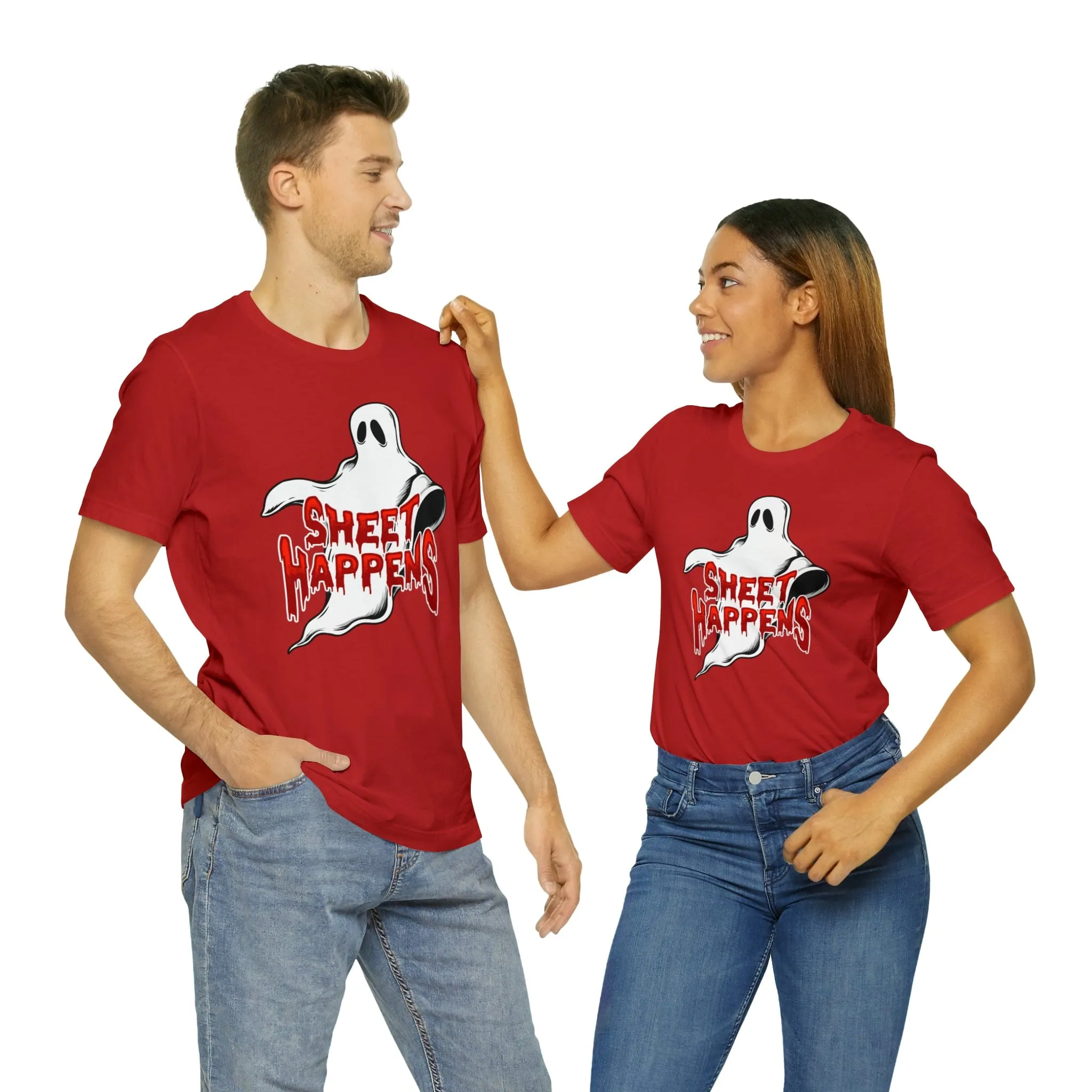 SHEET HAPPENS Jersey T-shirt