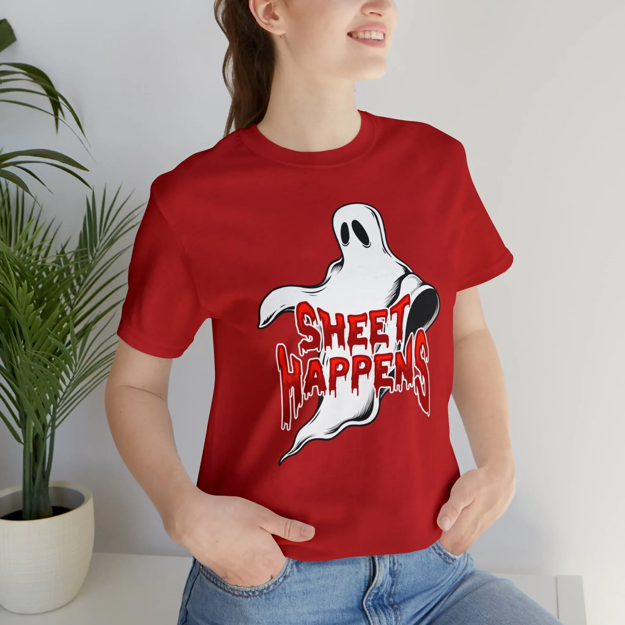 SHEET HAPPENS Jersey T-shirt