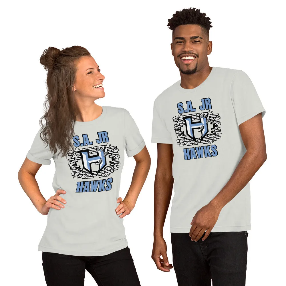 Shirt ~ Jr Hawks Brick Wall Short-Sleeve Unisex