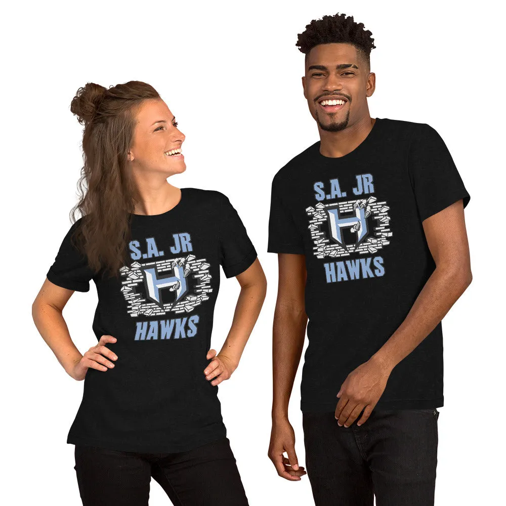 Shirt ~ Jr Hawks Brick Wall Short-Sleeve Unisex