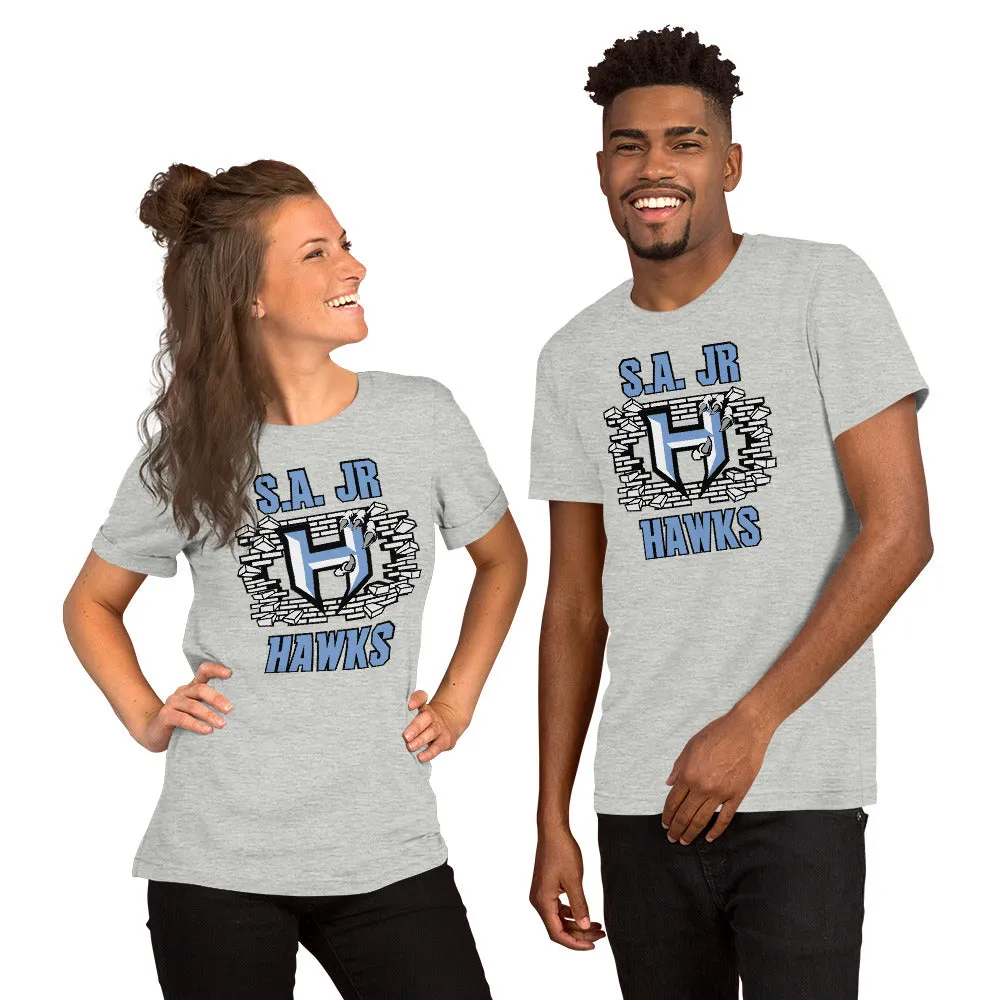 Shirt ~ Jr Hawks Brick Wall Short-Sleeve Unisex
