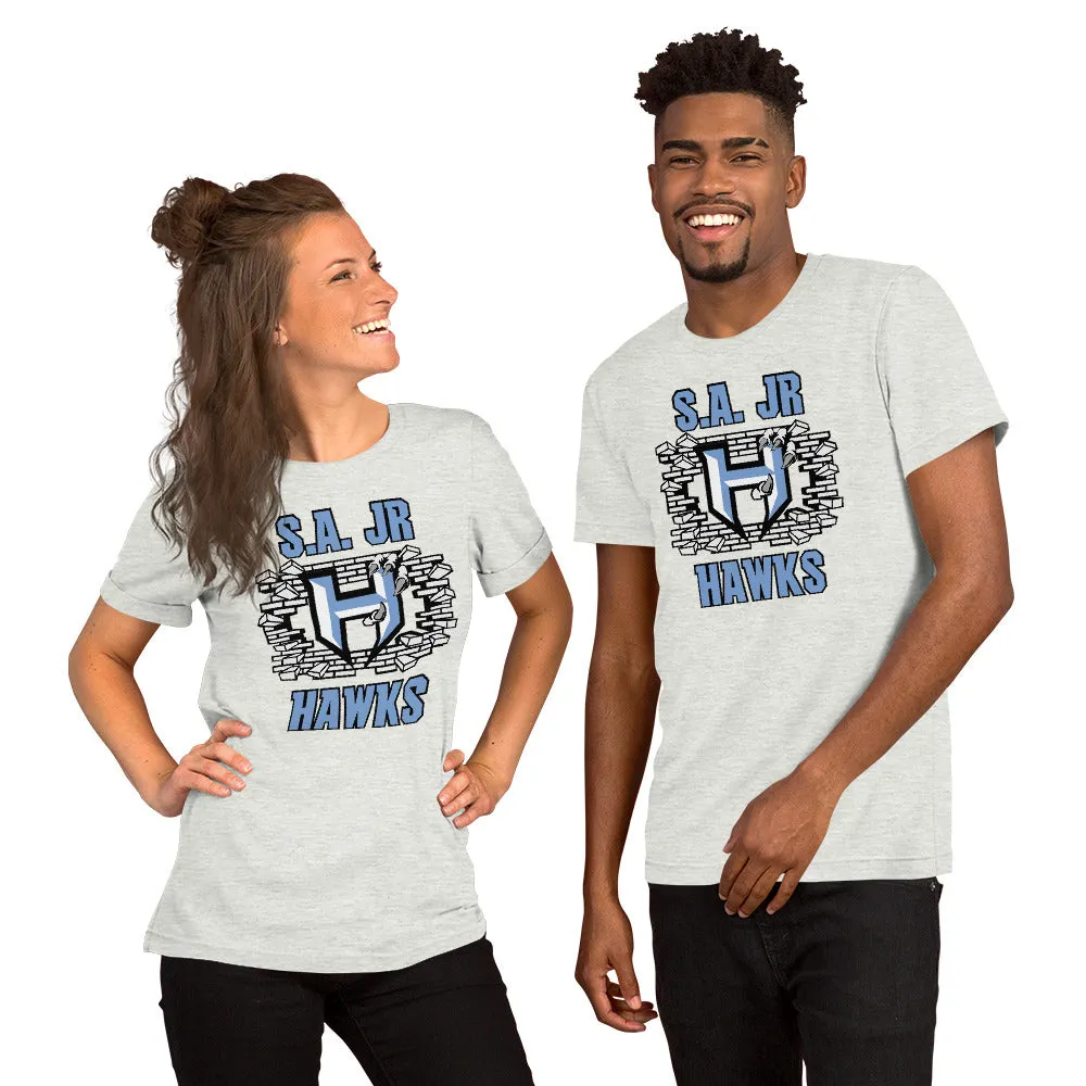 Shirt ~ Jr Hawks Brick Wall Short-Sleeve Unisex