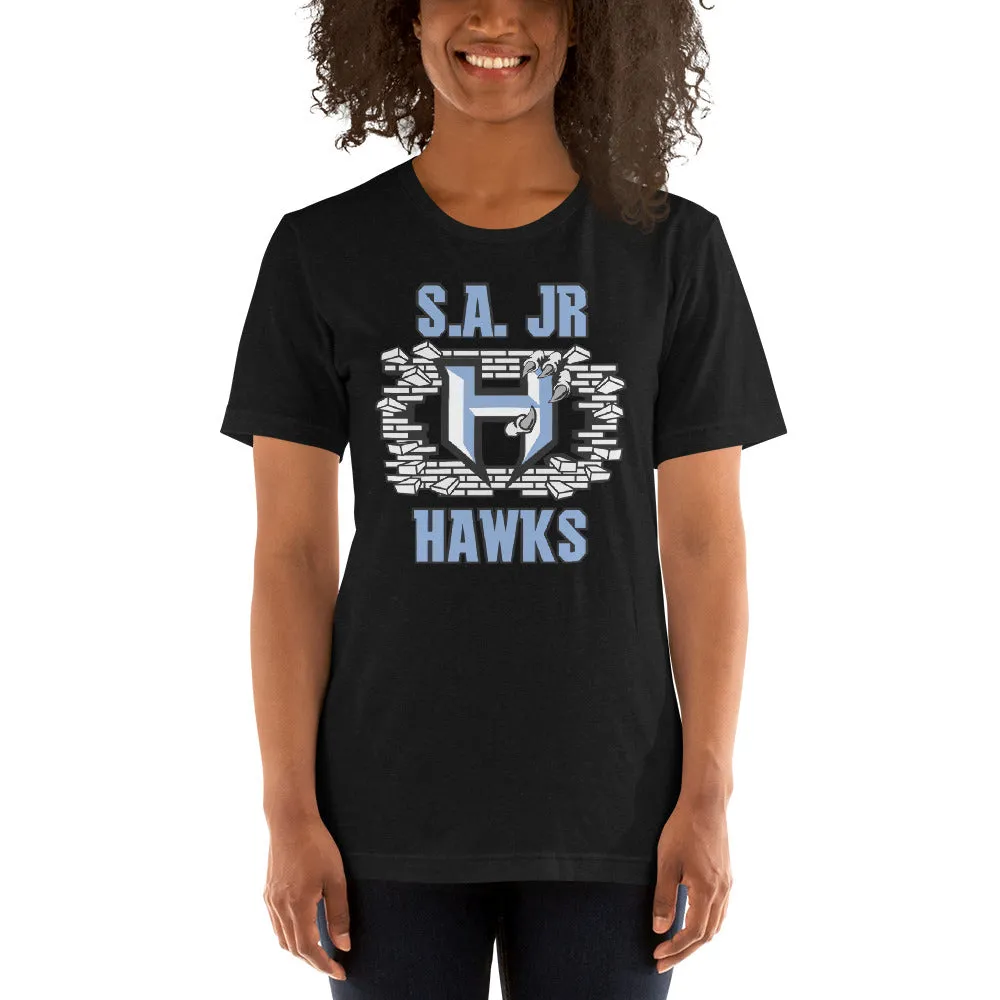 Shirt ~ Jr Hawks Brick Wall Short-Sleeve Unisex