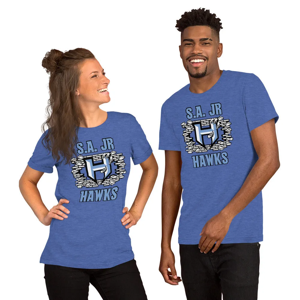 Shirt ~ Jr Hawks Brick Wall Short-Sleeve Unisex