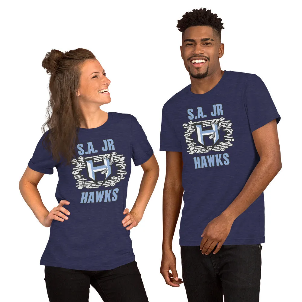 Shirt ~ Jr Hawks Brick Wall Short-Sleeve Unisex