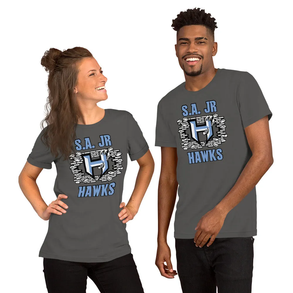 Shirt ~ Jr Hawks Brick Wall Short-Sleeve Unisex