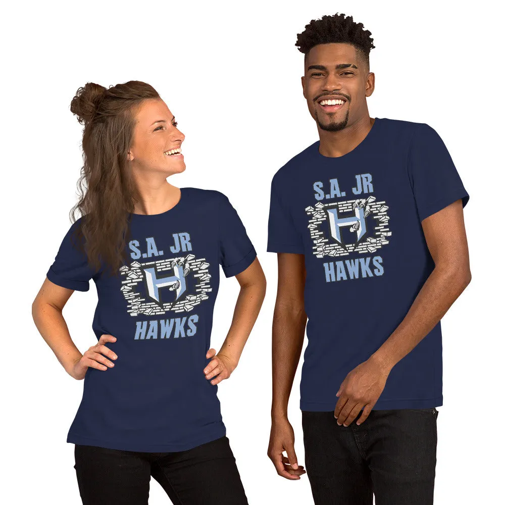 Shirt ~ Jr Hawks Brick Wall Short-Sleeve Unisex