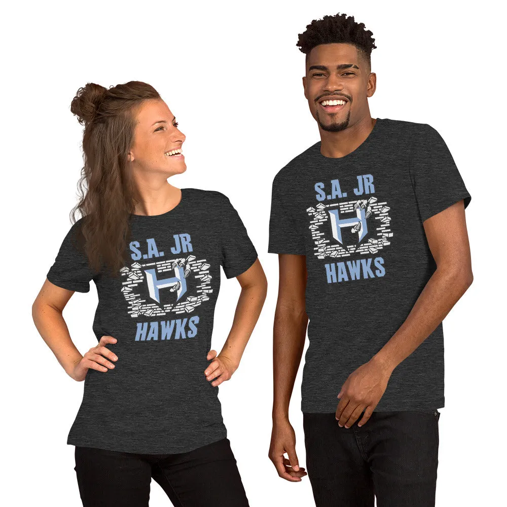Shirt ~ Jr Hawks Brick Wall Short-Sleeve Unisex