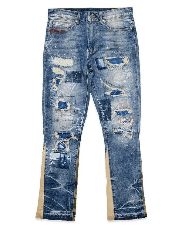 SLIM STRAIGHT DENIM