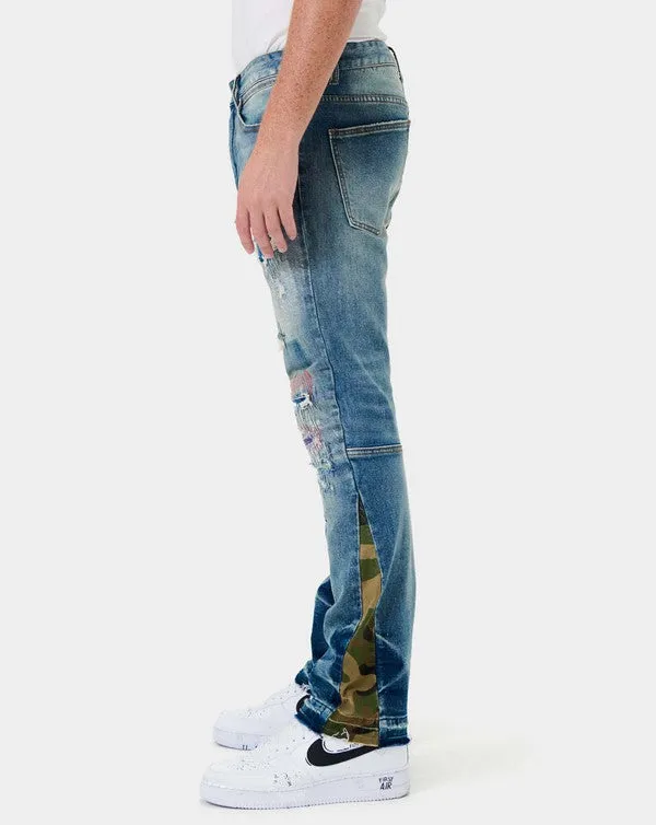 SLIM STRAIGHT DENIM