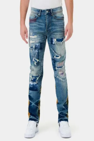 SLIM STRAIGHT DENIM