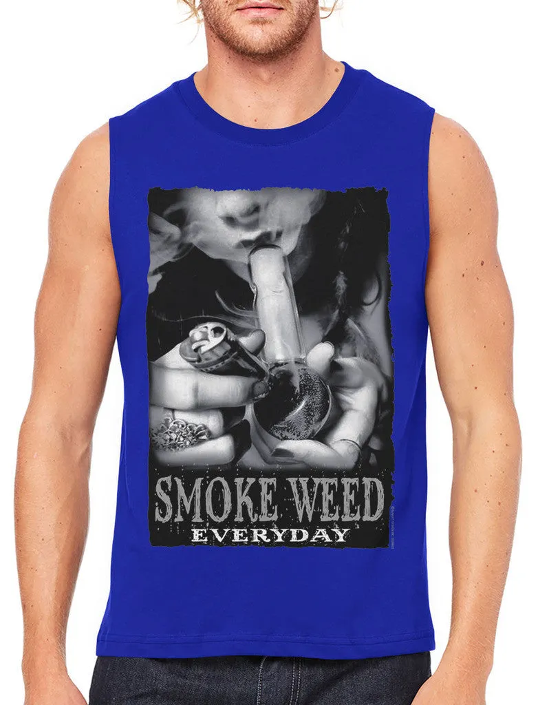 Smoke Weed Everyday Men's Sleeveless T-Shirt