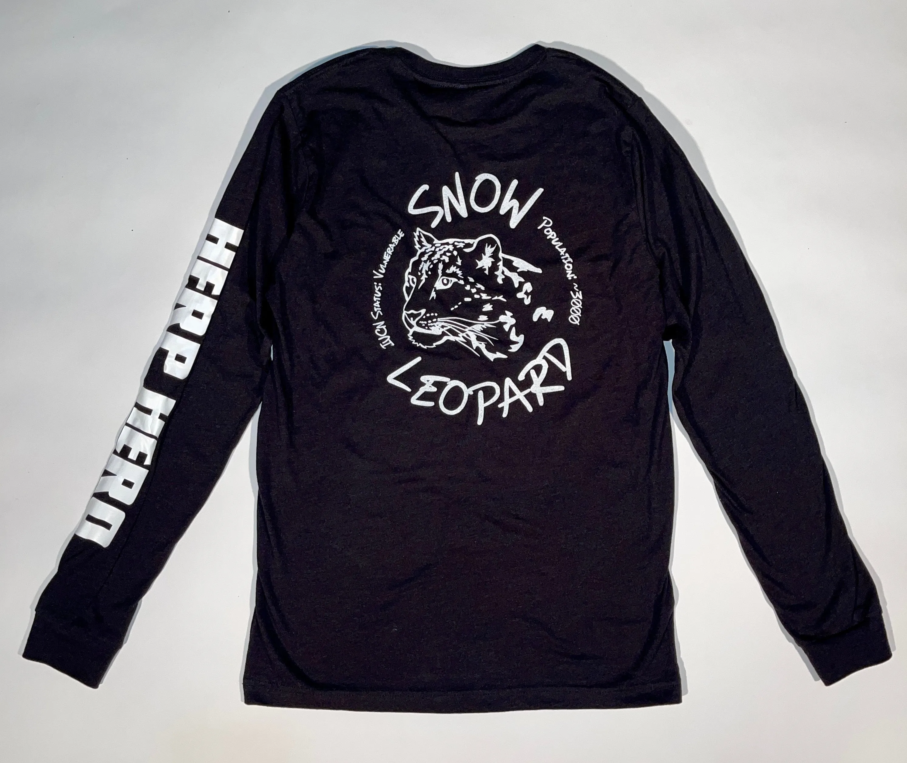 Snow Leopard Shirt (Black)