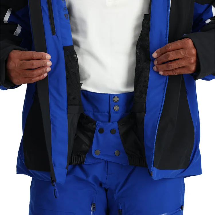 SPYDER Leader jacket - Mens - Electric Blue