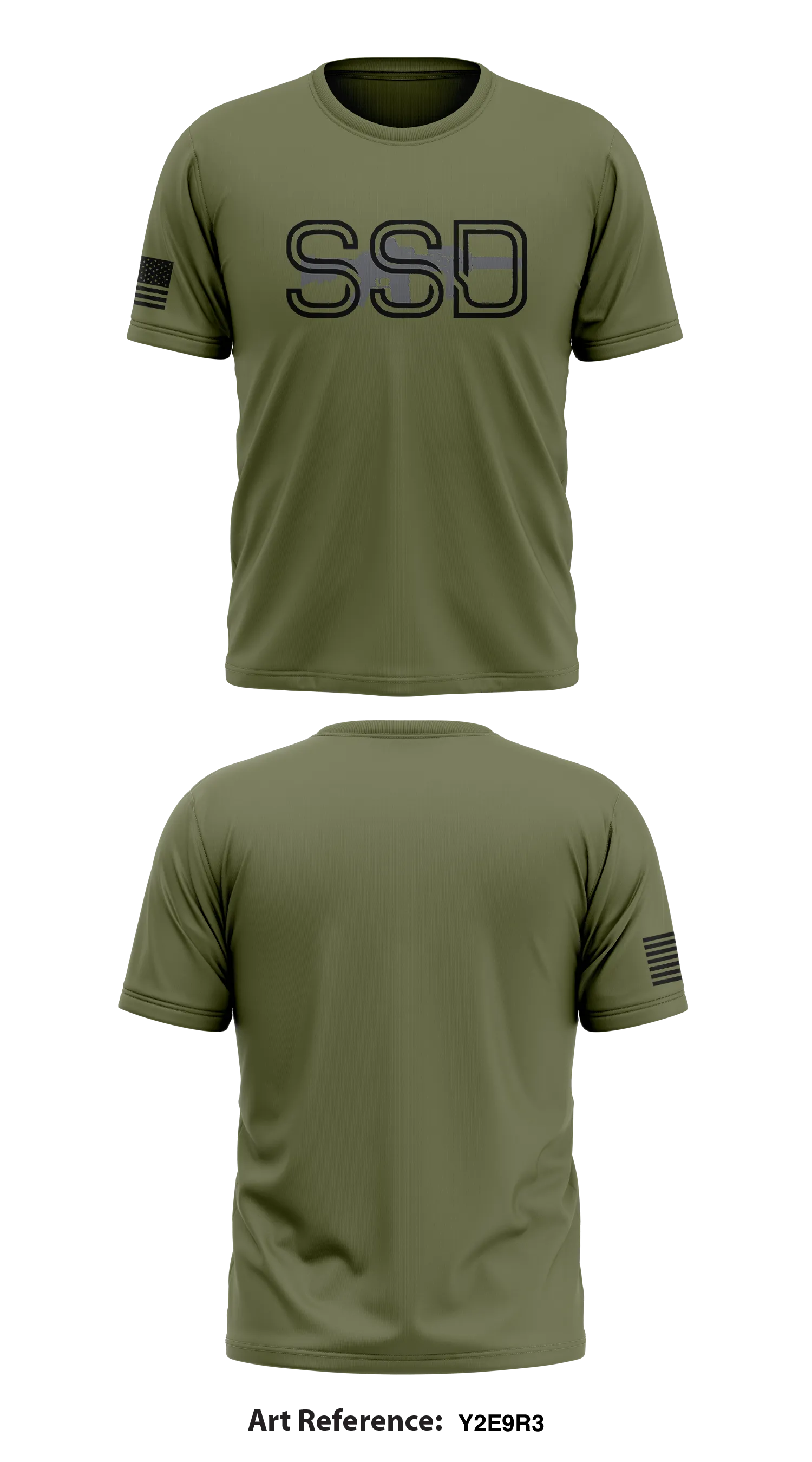 SSD Store 1 Core Men's SS Performance Tee - y2E9r3