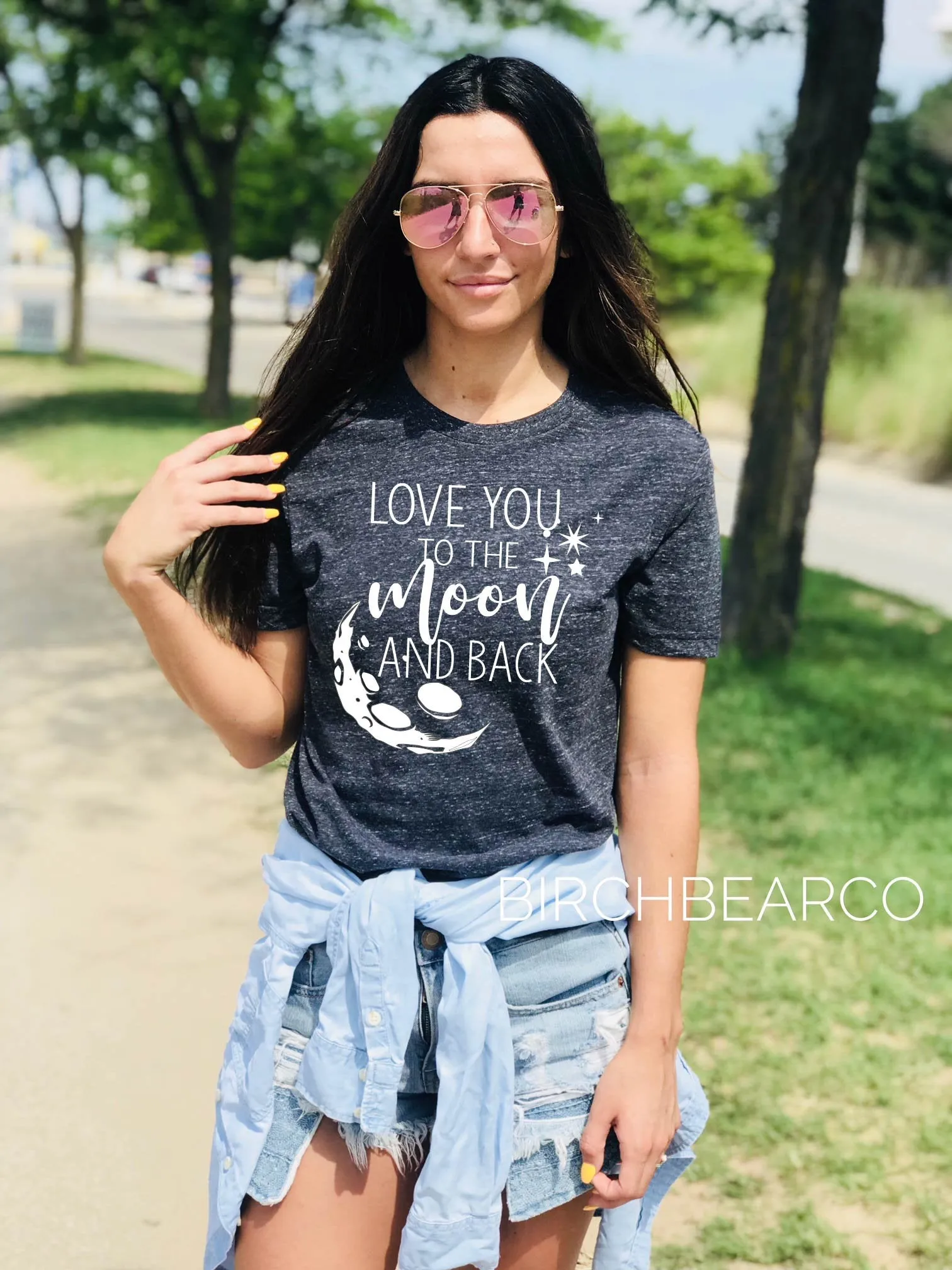 Stay Wild Moon Child Shirt - Space Shirt - Moon Shirt - 2nd Birthday Shirt - Two The Moon Shirt - Birthday Custom Shirt Triblend T Shirt