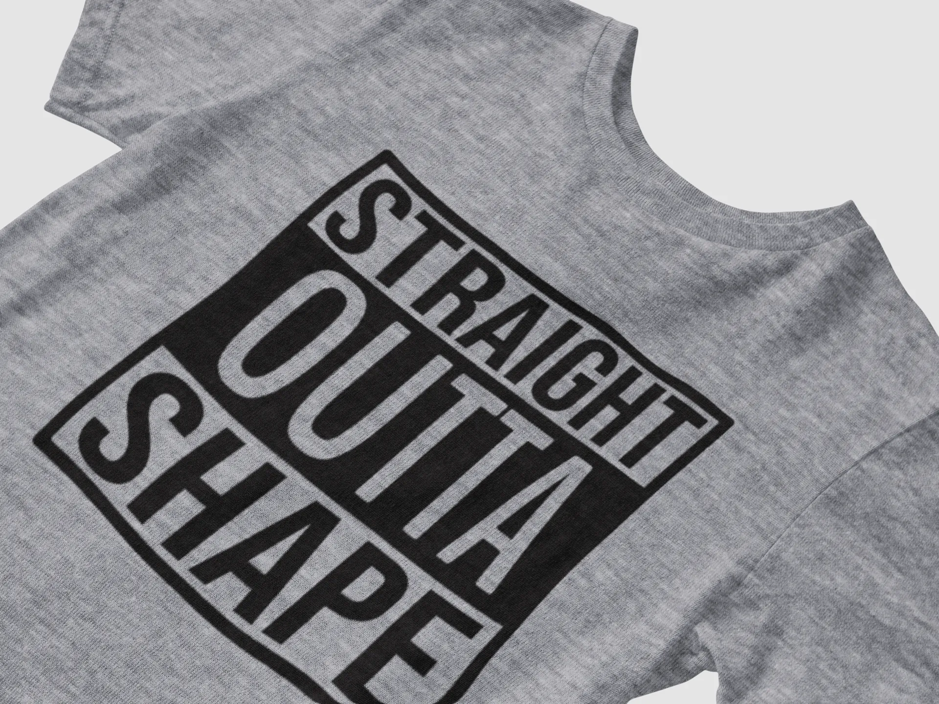 STRAIGHT OUTTA SHAPE TEE