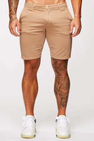 STRETCH CHINO SHORT BEIGE