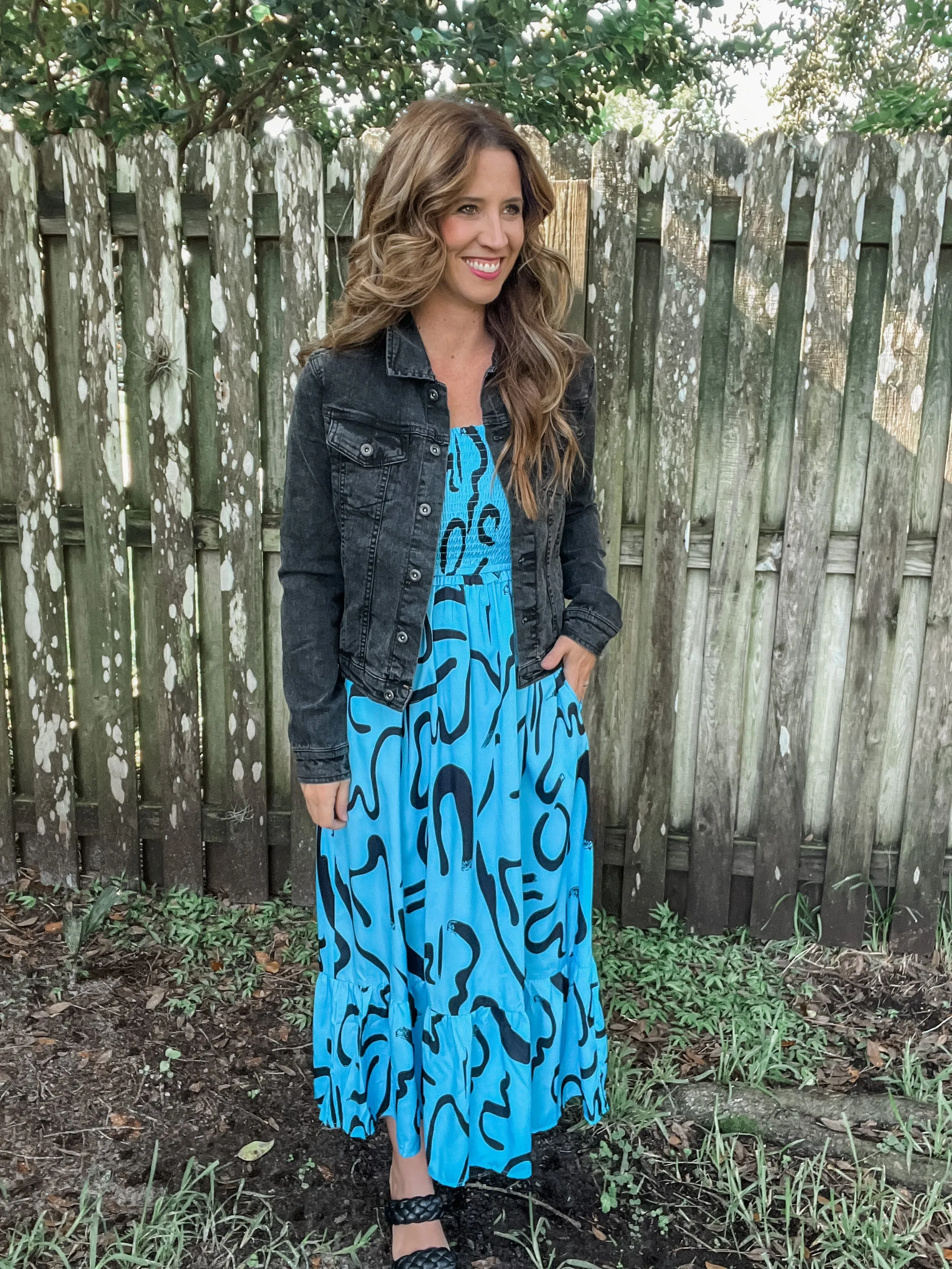Stretchy Denim Jacket