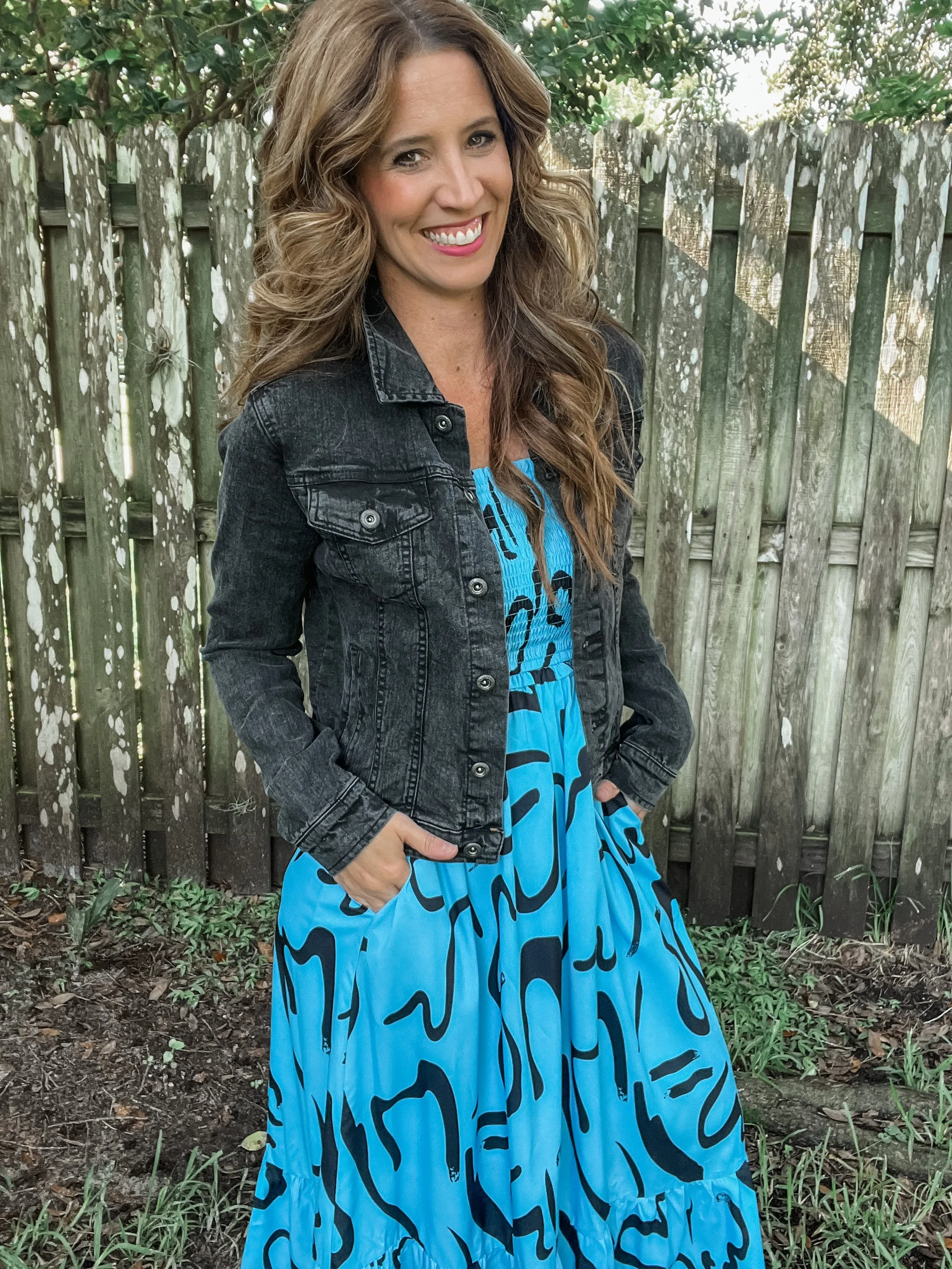 Stretchy Denim Jacket