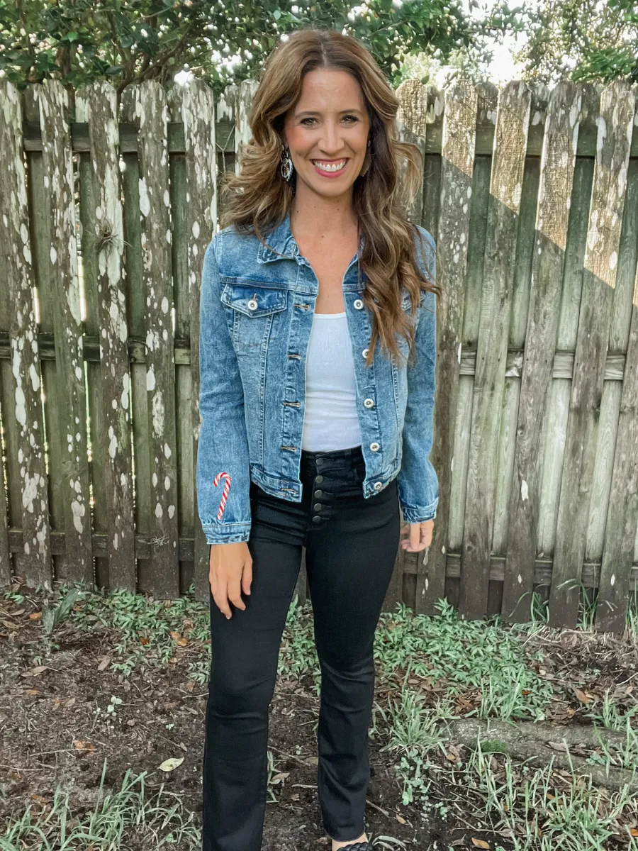 Stretchy Denim Jacket