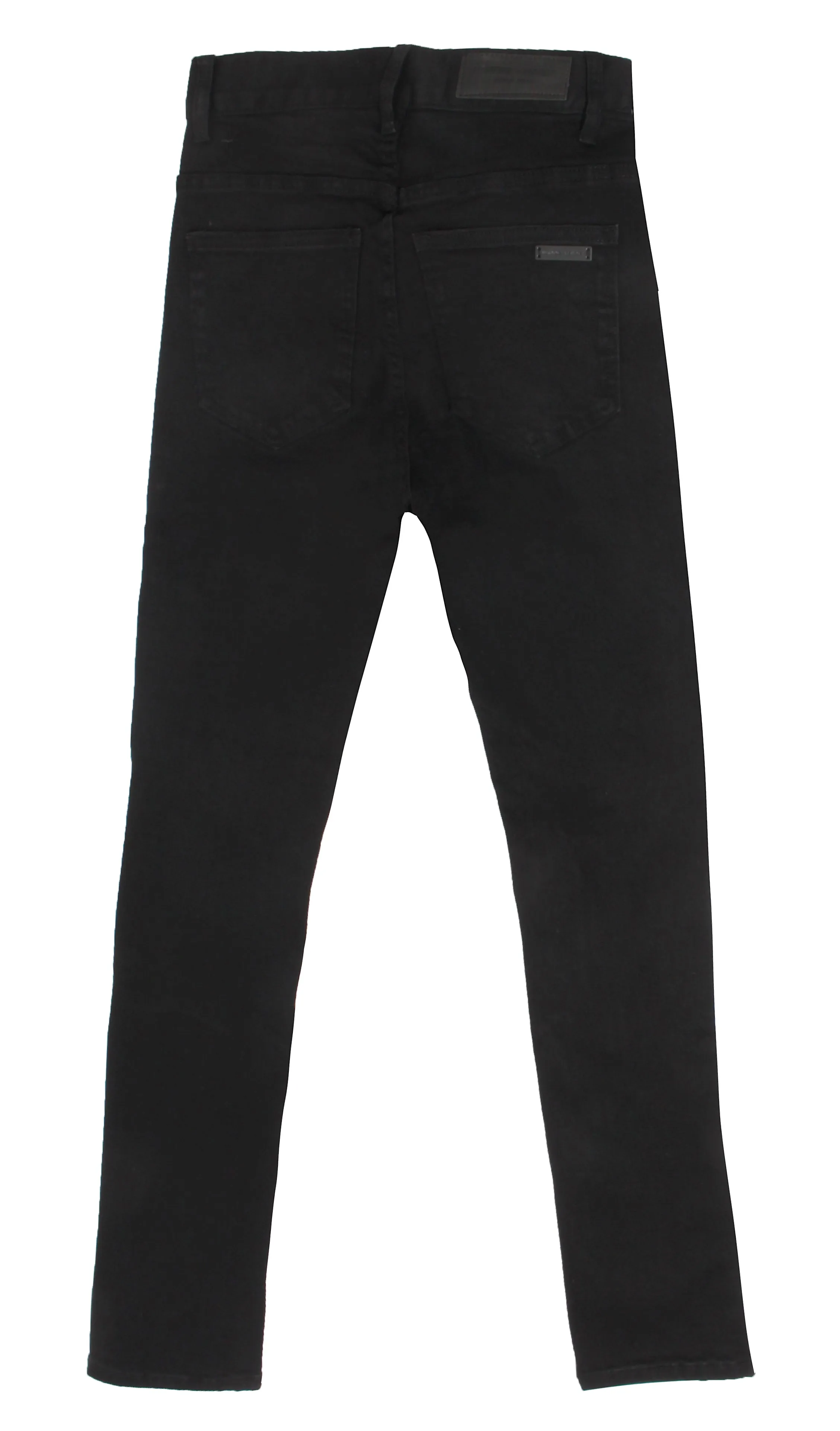 Striped Denim Black W/ Royal Blue