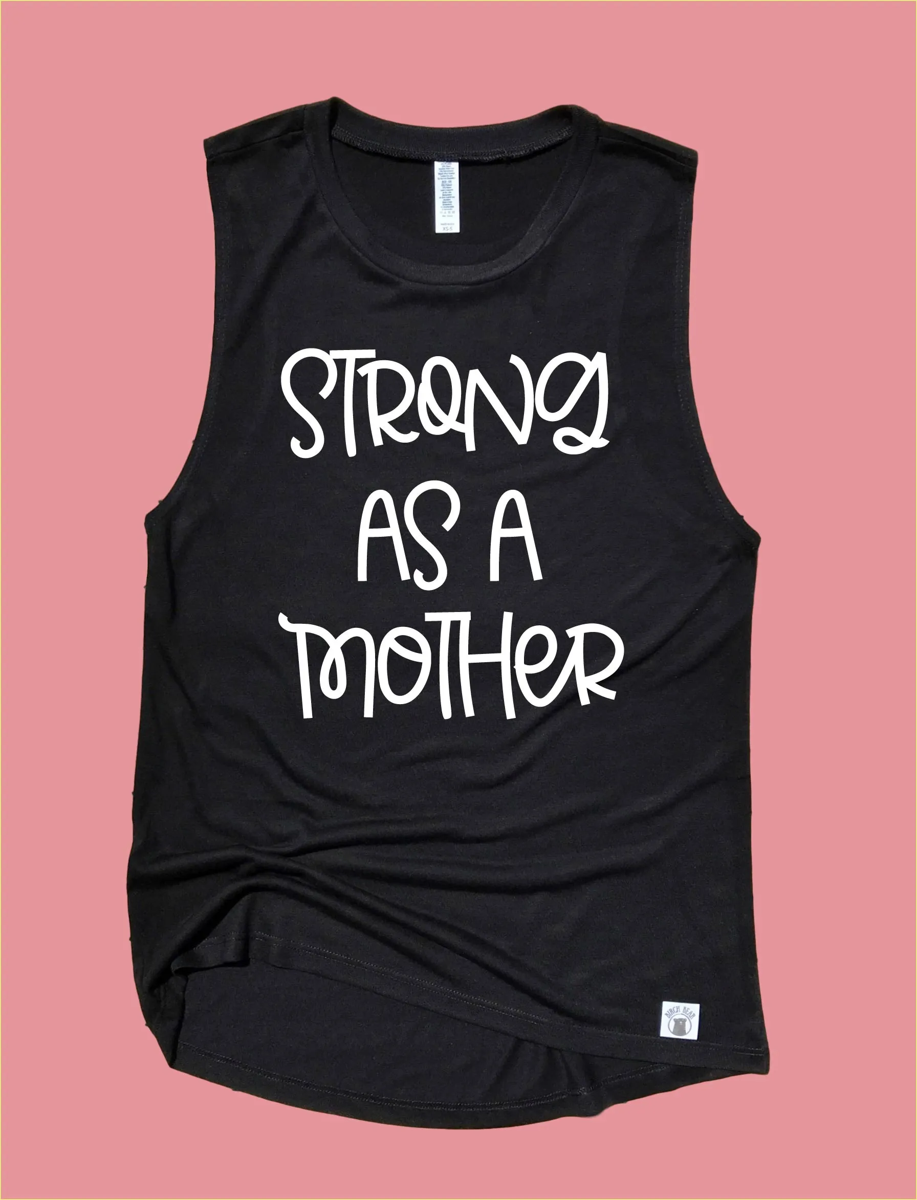 Strong As A Mother Workout Tank | Womens Yoga Tank