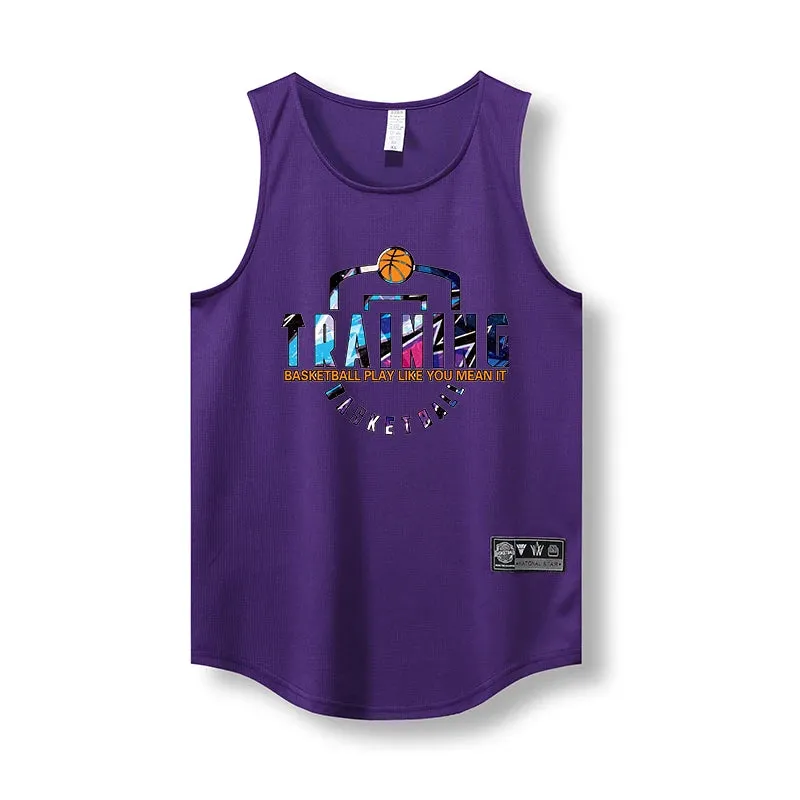 Summer Fitness Mesh Tank: Men's Sleeveless Sport Vest