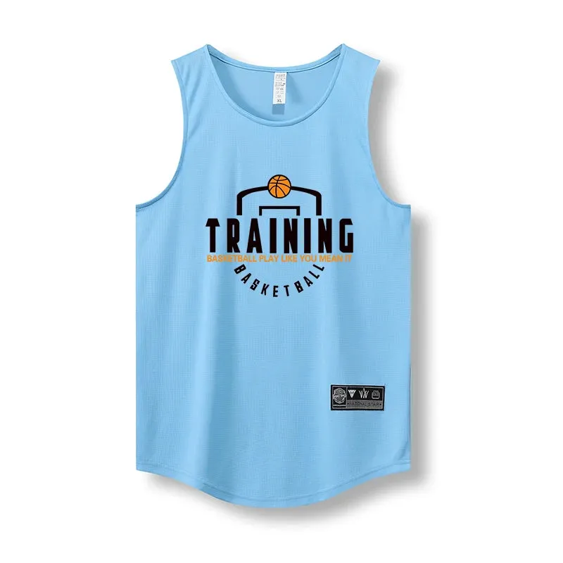 Summer Fitness Mesh Tank: Men's Sleeveless Sport Vest