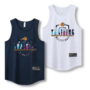 Summer Fitness Mesh Tank: Men's Sleeveless Sport Vest