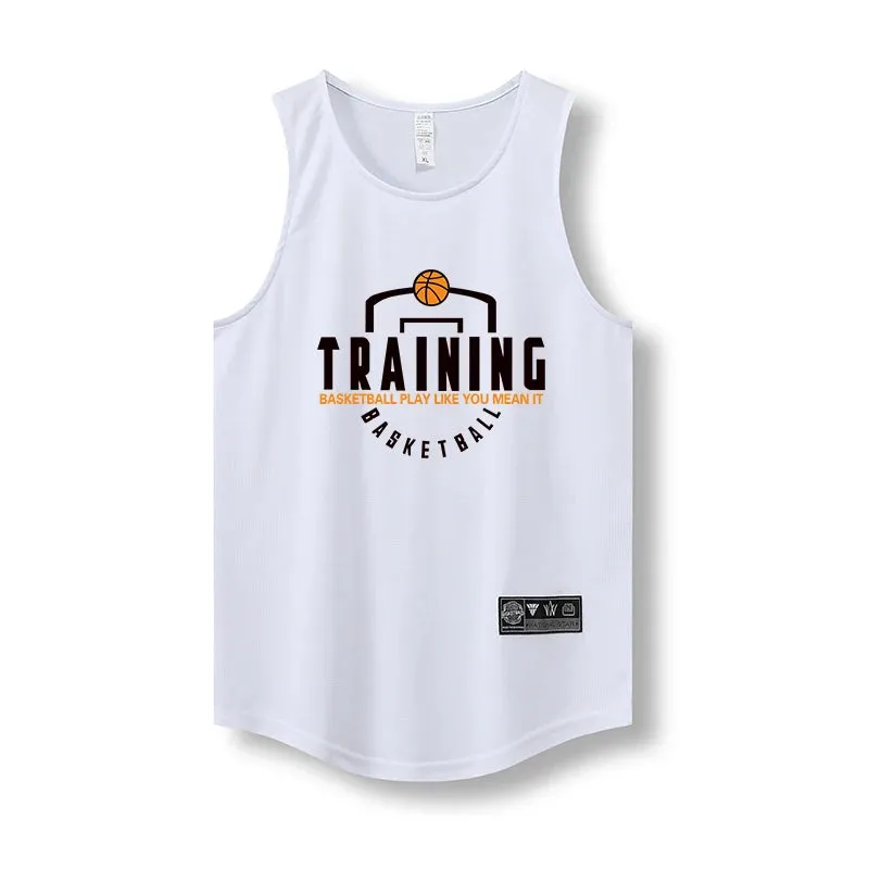 Summer Fitness Mesh Tank: Men's Sleeveless Sport Vest